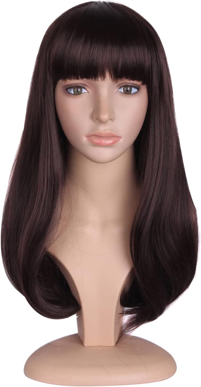 Peluca Rizada MapofBeauty Marrón Peluca Rizada MapofBeauty Marrón